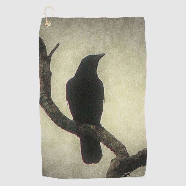 Serviette De Golf Corneille (Devant)