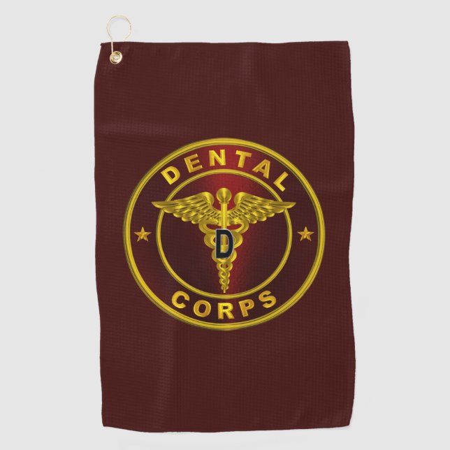 Serviette De Golf Corps dentaire (Devant)