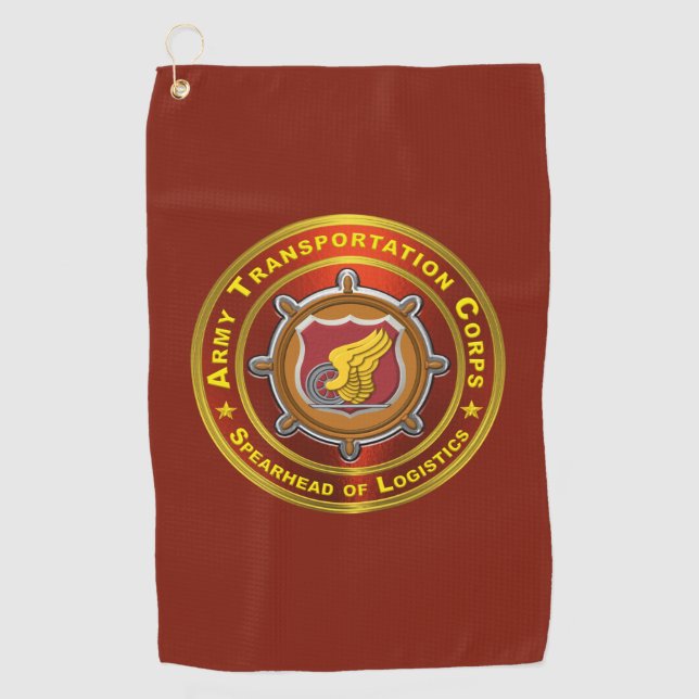 Serviette De Golf Corps des transports (Devant)