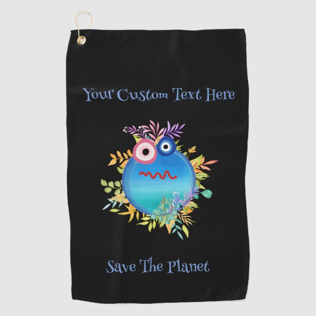 Serviette De Golf Couleur agréable (Devant)