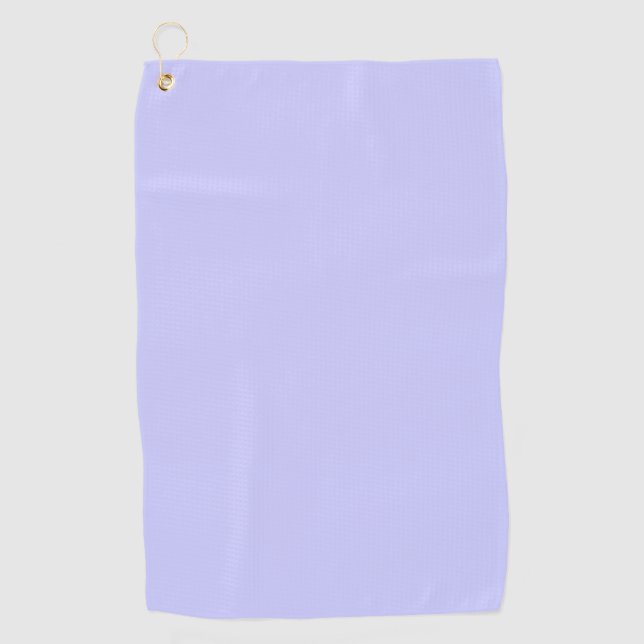 Serviette De Golf Couleur unie bleu périphérique tendance (Devant)