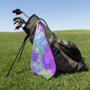 Serviette De Golf Couleurs Abstraites 2