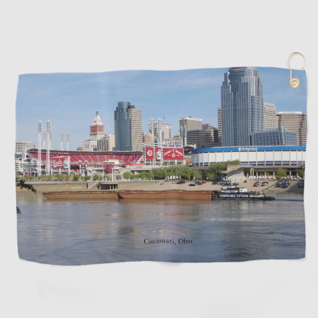 Serviette de golf Covington & Barges (Horizontal)