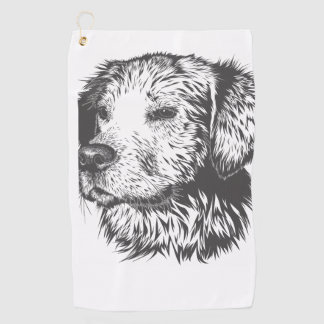 Serviette De Golf Create Your Own Pet Dog Customized