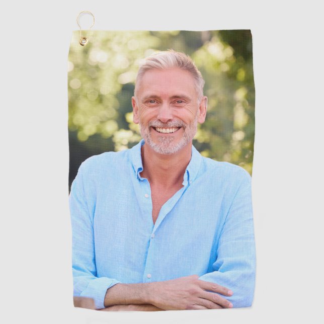 Serviette De Golf Create your Own Photo (Devant)