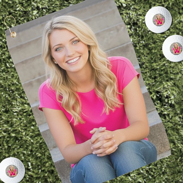 Serviette De Golf Create your Own Photo (Create your Own Photo Golf Towel)