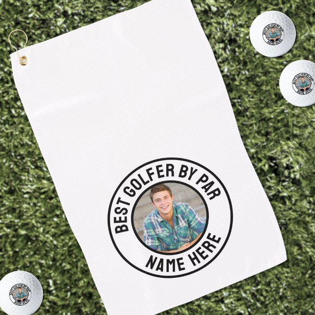 Serviette De Golf Create your Own Photo (Create your Own Photo Golf Balls)