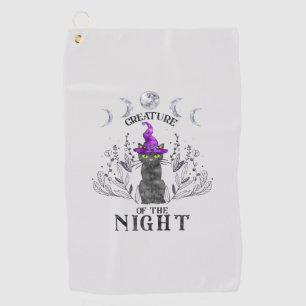 Serviette De Golf Créature de la nuit