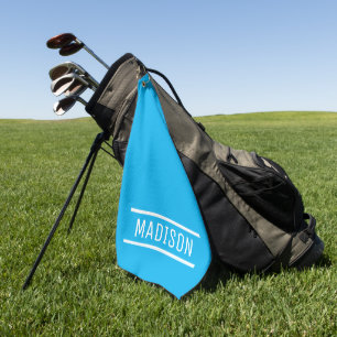 Serviette De Golf Créer votre propre nom Personnalisé 