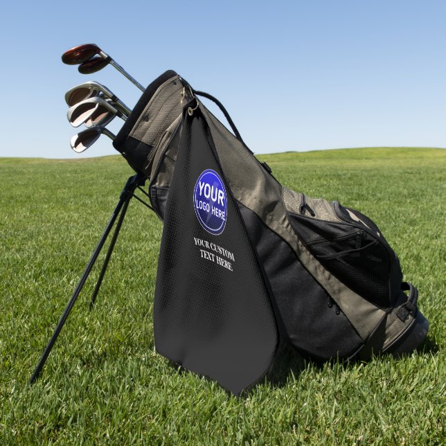 Serviette De Golf Créez le logo personnalisé de votre propriétaire/m (Vert)