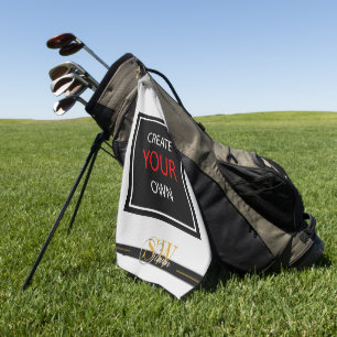 Serviette De Golf Créez votre propre - monogrammed, branded / Custom