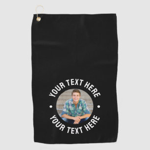 Serviette De Golf Créez votre propre photo