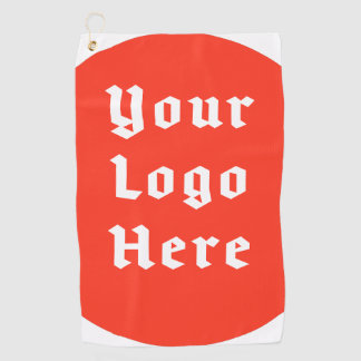 Serviette De Golf Custom Logo Golf Bag Badge Retro Tournament Swag