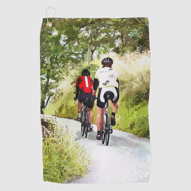SERVIETTE DE GOLF CYCLISME (Devant)