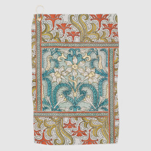 Serviette De Golf Daffodique chintz papier peint à fleurs Art nouvea