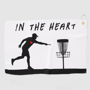 Serviette De Golf Dans le disque cardiaque