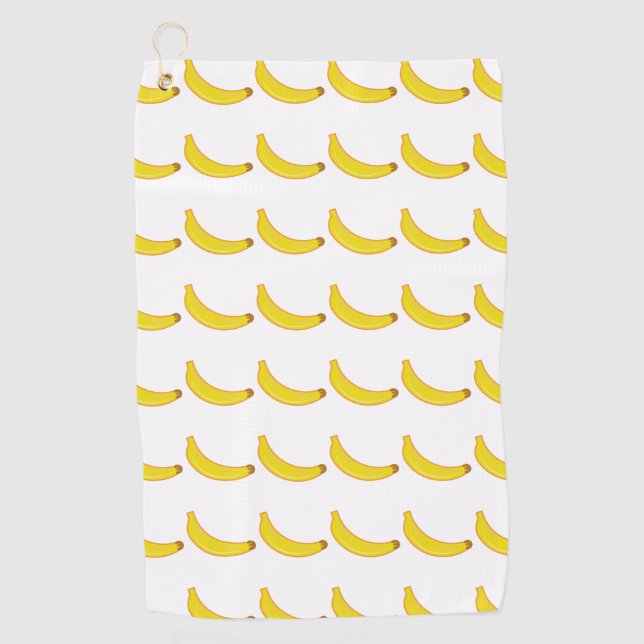 Serviette de golf de Banana (Devant)