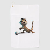 Serviette de golf de Beardie
