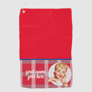 Serviette de golf de Becky