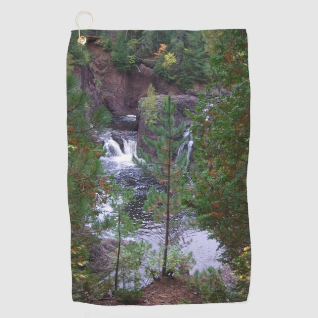Serviette de golf de Copper Falls (Devant)