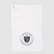 Serviette de golf de l'Académie Arma Dei