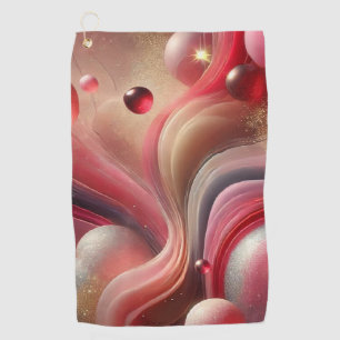 Serviette de golf de luxe Art Abstrait