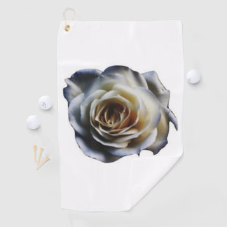 Serviette de golf de rose blanc