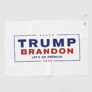Serviette de golf de Trump Brandon 2024™ Electio