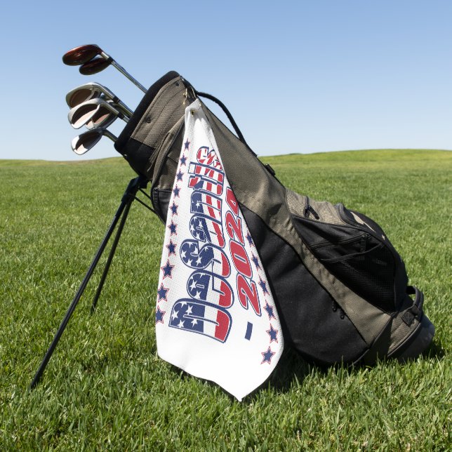 Serviette De Golf DeSantis pour le Président 2024 (Vert)