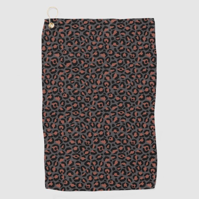Serviette De Golf Design classique série Leopard 2 (Devant)