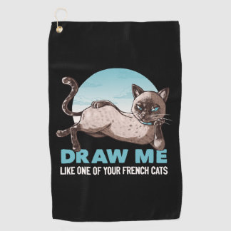 Serviette De Golf Dessinez-Moi Comme Une De Vos Filles Françaises Ch