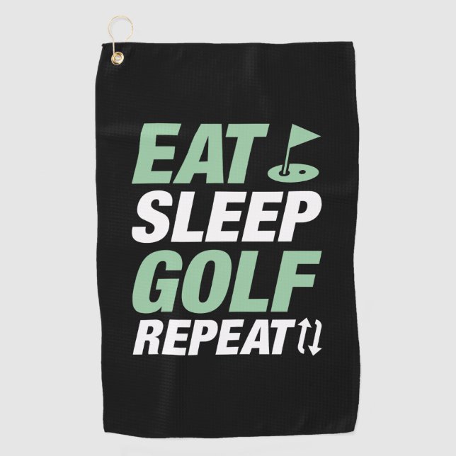 Serviette De Golf Dîner Golf Répéter (Devant)