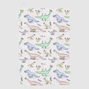 Serviette De Golf Dinos