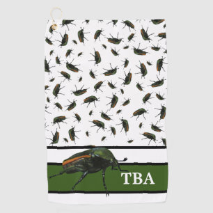 Serviette de golf d'Insect