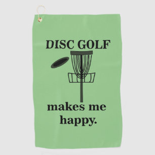 Serviette De Golf Disc Golf Me Rend Heureux Disc Golf 