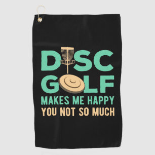 Serviette De Golf Disk Golf Me Rend Heureux