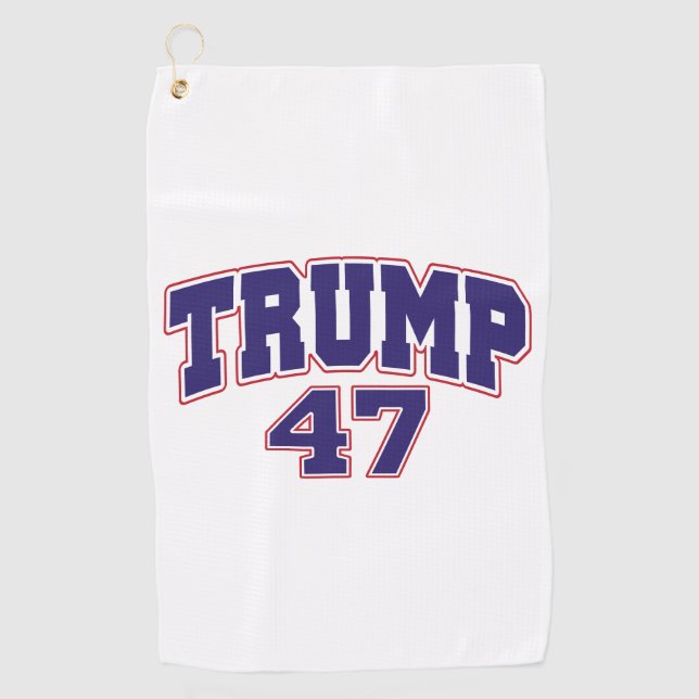 Serviette De Golf Donald Trump 47 (Devant)