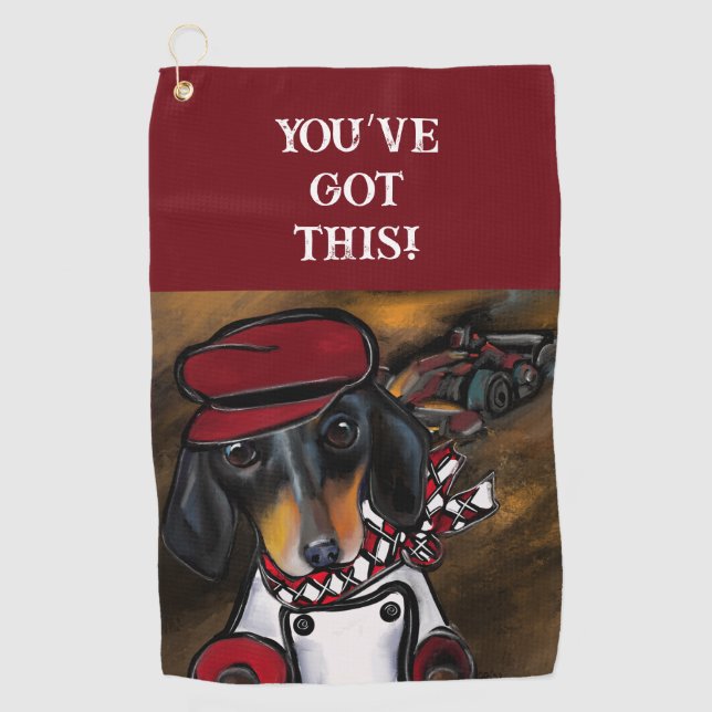 SERVIETTE DE GOLF DOXIE RACER (Devant)