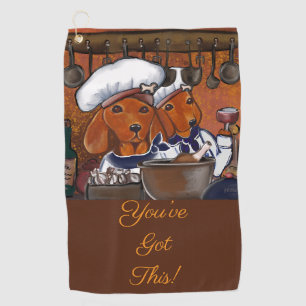 SERVIETTE DE GOLF DOXIES DE CHEF
