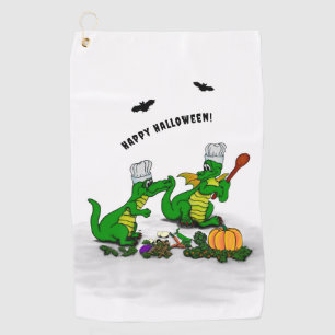 Serviette De Golf Dragons - Joyeux Halloween ! Aujourd'hui je vais c