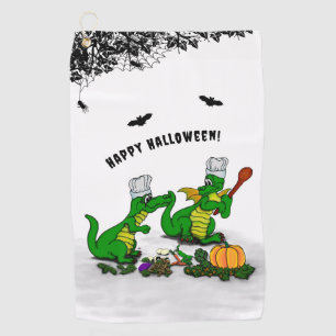Serviette De Golf Dragons - Joyeux Halloween ! Aujourd'hui je vais c