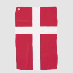 Serviette De Golf Drapeau danois Patriotique danois