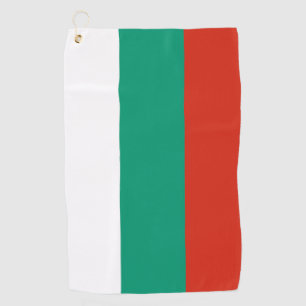Serviette De Golf Drapeau de Bulgarie