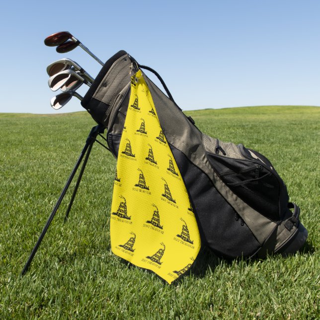 Serviette De Golf Drapeau de crotale de Gadsden : Guerre révolutionn (Vert)