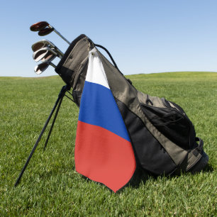 Serviette De Golf Drapeau de la Russie