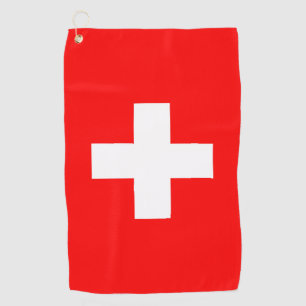 Serviette De Golf Drapeau de la Suisse