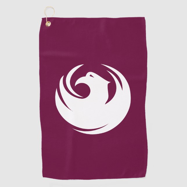 Serviette De Golf Drapeau de Phoenix, Arizona (Devant)