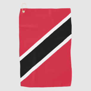 Serviette De Golf Drapeau de Trinité-et-Tobago 