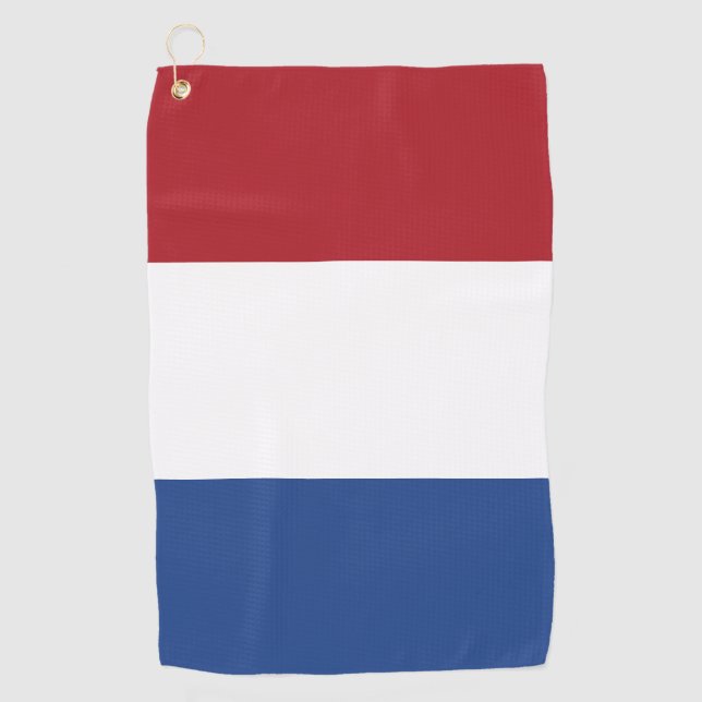 Serviette De Golf Drapeau des Pays-Bas (Devant)