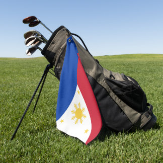 Serviette De Golf drapeau des Philippines